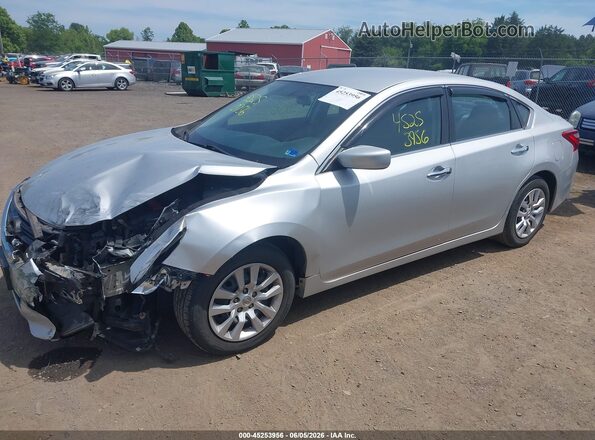 1N4AL3AP4GC139961 2016 NISSAN ALTIMA Silver წინა მარცხენა ხედი სამი მეოთხედიდან