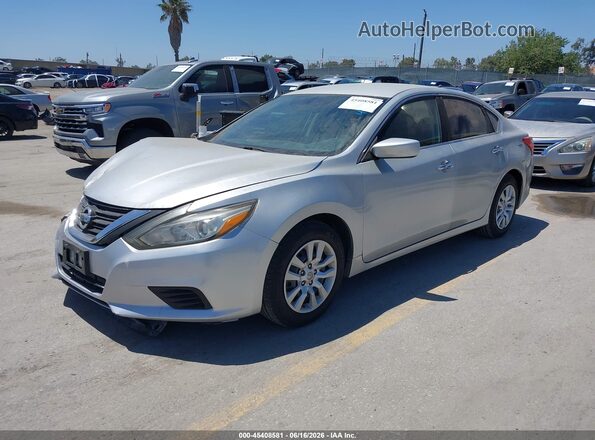 1N4AL3AP4GC166111 2016 NISSAN ALTIMA Silver წინა მარცხენა ხედი სამი მეოთხედიდან