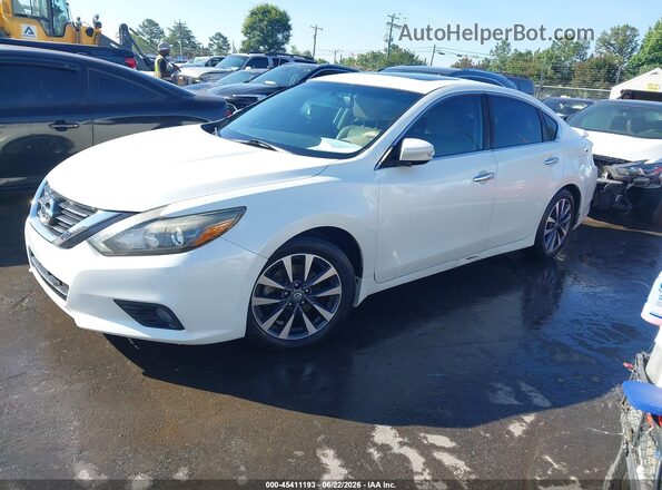 1N4AL3AP4GC194197 2016 NISSAN ALTIMA White Առջևի ձախ երեք քառորդ տեսարան