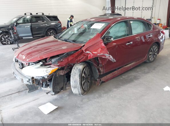 1N4AL3AP4GC233628 2016 NISSAN ALTIMA Red Առջևի ձախ երեք քառորդ տեսարան