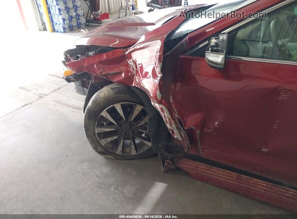1N4AL3AP4GC233628 2016 NISSAN ALTIMA Red Դիմացի տեսք
