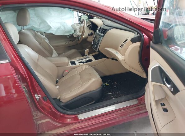1N4AL3AP4GC233628 2016 NISSAN ALTIMA Red Սալոնի դիմացի տեսք