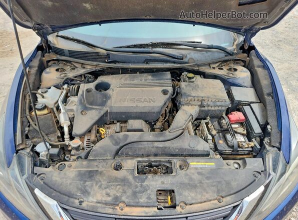 1N4AL3AP4GC258206 2016 NISSAN ALTIMA Blue Rear interior view