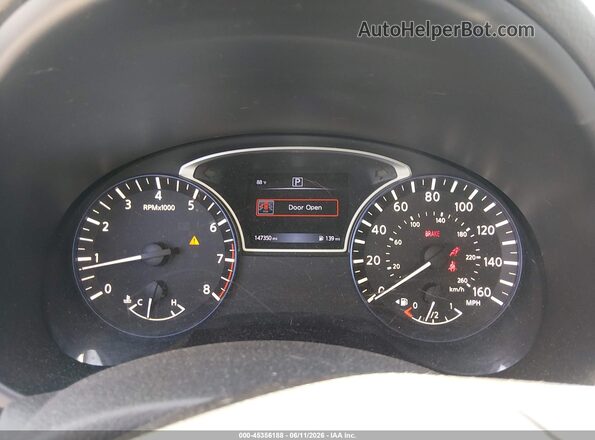 1N4AL3AP4GC273899 2016 NISSAN ALTIMA Black უკანა სავარძლების ხედი