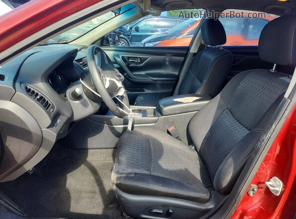 1N4AL3AP4GN366295 2016 NISSAN ALTIMA Red Вид салону спереду