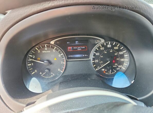 1N4AL3AP4GN366295 2016 NISSAN ALTIMA Red Вид щитка приладів