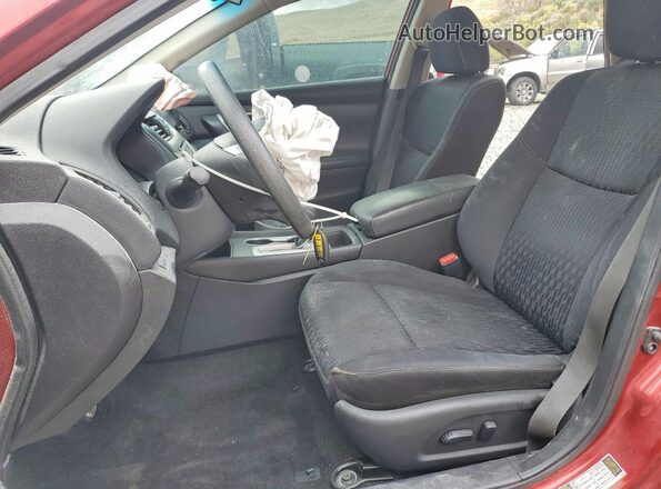 1N4AL3AP4GN368340 2016 NISSAN ALTIMA Maroon Вид салону спереду