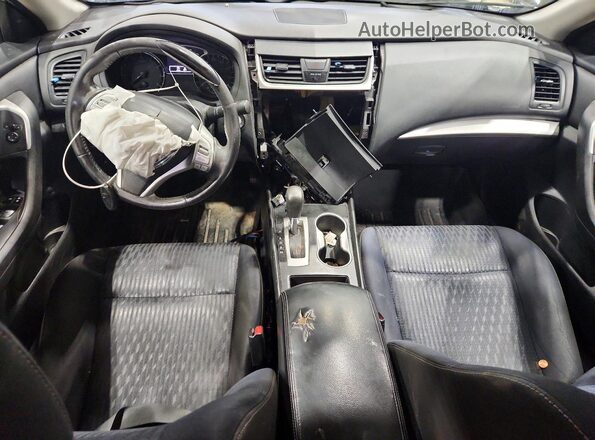 1N4AL3AP4HC129139 2017 NISSAN ALTIMA Silver Вид панелі приладів
