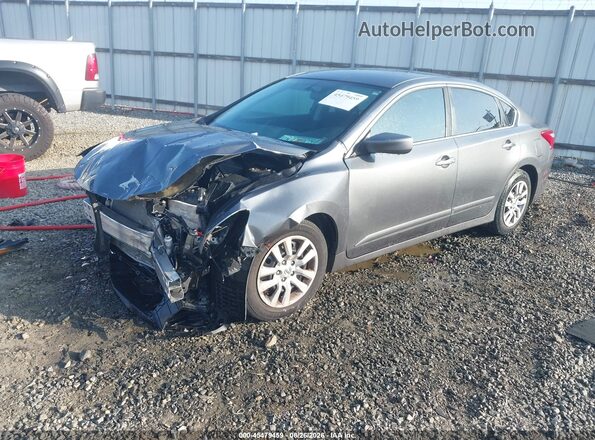 1N4AL3AP4HC148032 2017 NISSAN ALTIMA Серый Передняя левая четверть
