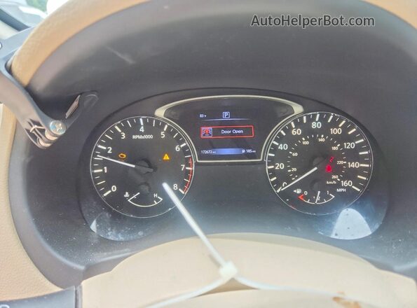 1N4AL3AP4HC149391 2017 NISSAN ALTIMA White Սարքավորումների վահանակի տեսք