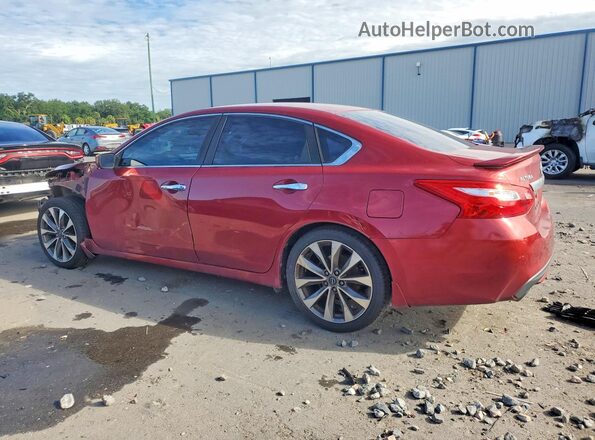 1N4AL3AP4HC196209 2017 NISSAN ALTIMA Maroon Rear left