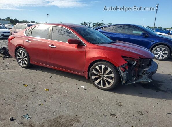 1N4AL3AP4HC196209 2017 NISSAN ALTIMA Maroon Front right