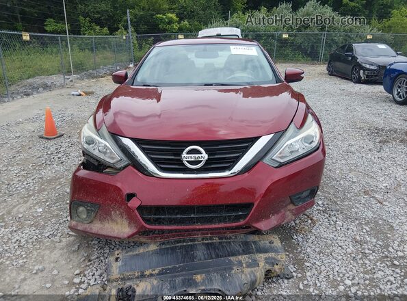 1N4AL3AP4HC227877 2017 NISSAN ALTIMA Red Սարքավորումների վահանակի տեսք