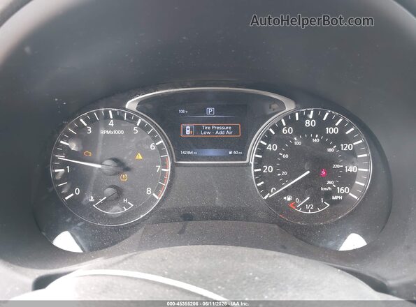 1N4AL3AP4HC251841 2017 NISSAN ALTIMA Gray Widok tylnych siedzeń
