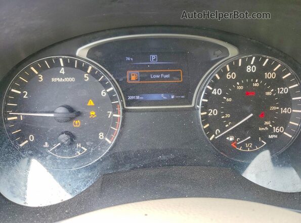 1N4AL3AP4HC259230 2017 NISSAN ALTIMA Черный Вид щитка приборов