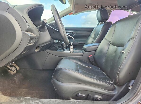 1N4AL3AP4HC265514 2017 NISSAN ALTIMA Gray წინა სალონის ხედი