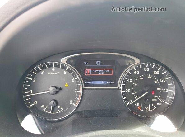1N4AL3AP4HC276576 2017 NISSAN ALTIMA White Vista del cuadro de instrumentos