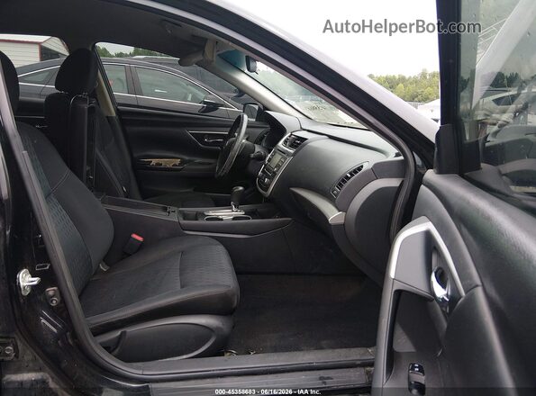 1N4AL3AP4HC288288 2017 NISSAN ALTIMA Черный Вид салона спереди