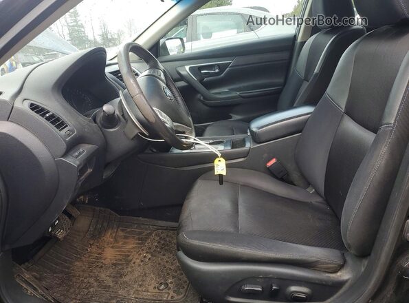 1N4AL3AP4HC297458 2017 NISSAN ALTIMA Черный Вид салона спереди