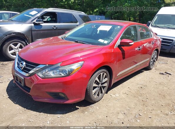 1N4AL3AP4HC491181 2017 NISSAN ALTIMA Red Առջևի ձախ երեք քառորդ տեսարան