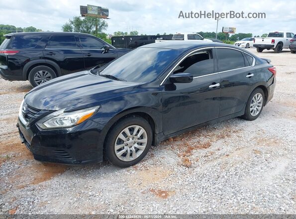 1N4AL3AP4HC497921 2017 NISSAN ALTIMA Черный Передняя левая четверть