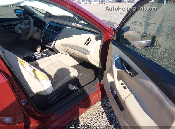 1N4AL3AP4HN313663 2017 NISSAN ALTIMA Red Вид салону спереду