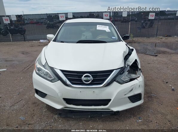 1N4AL3AP4HN338742 2017 NISSAN ALTIMA White Widok zestawu wskaźników
