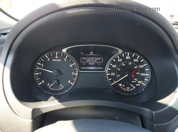 1N4AL3AP4HN346596 2017 NISSAN ALTIMA Белый Вид щитка приборов