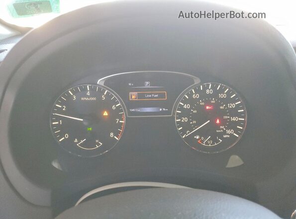 1N4AL3AP4HN352737 2017 NISSAN ALTIMA Silver Widok zestawu wskaźników