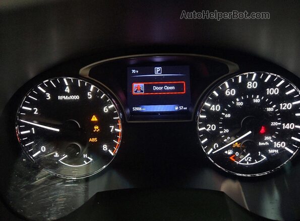 1N4AL3AP4JC111889 2018 NISSAN ALTIMA Burgundy Instrument cluster view