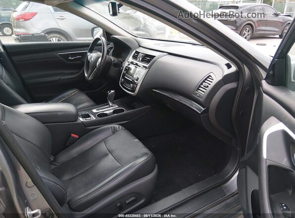 1N4AL3AP4JC155097 2018 NISSAN ALTIMA Gray წინა სალონის ხედი
