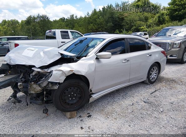 1N4AL3AP4JC160994 2018 NISSAN ALTIMA Silver Առջևի ձախ երեք քառորդ տեսարան
