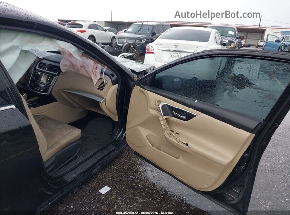 1N4AL3AP4JC162275 2018 NISSAN ALTIMA Черный Вид салона спереди