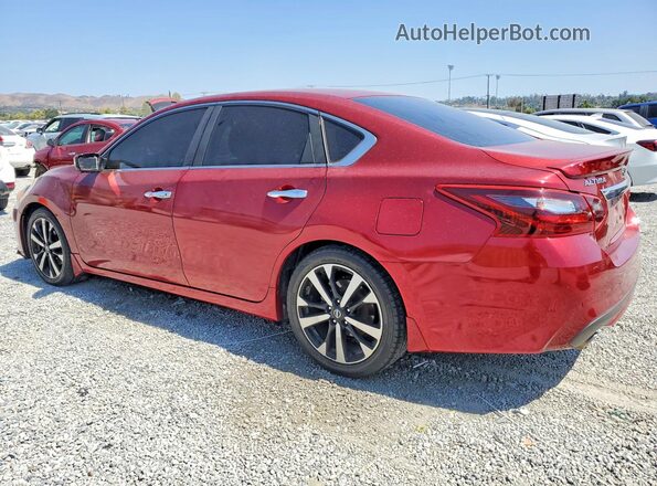 1N4AL3AP4JC181781 2018 NISSAN ALTIMA Red უკანა მარცხენა