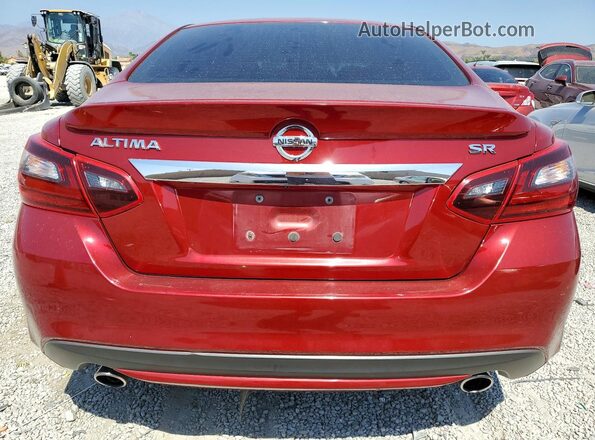 1N4AL3AP4JC181781 2018 NISSAN ALTIMA Red უკანა ხედი