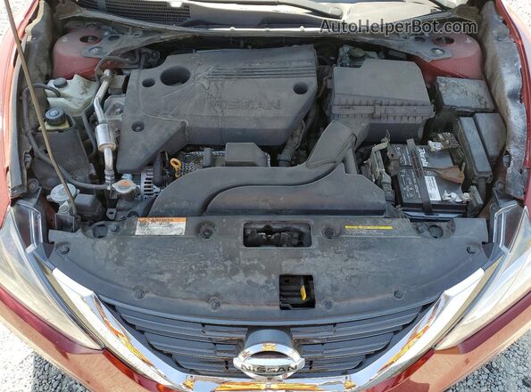 1N4AL3AP4JC181781 2018 NISSAN ALTIMA Red უკანა სალონის ხედი