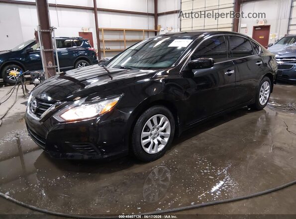 1N4AL3AP4JC187872 2018 NISSAN ALTIMA Black Առջևի ձախ երեք քառորդ տեսարան