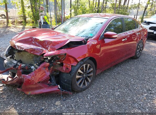 1N4AL3AP4JC213743 2018 NISSAN ALTIMA Red Front left