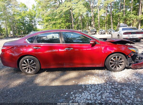 1N4AL3AP4JC213743 2018 NISSAN ALTIMA Red Instrument cluster view