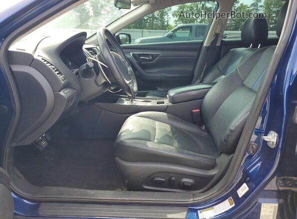 1N4AL3AP4JC216416 2018 NISSAN ALTIMA Blue Вид салону спереду