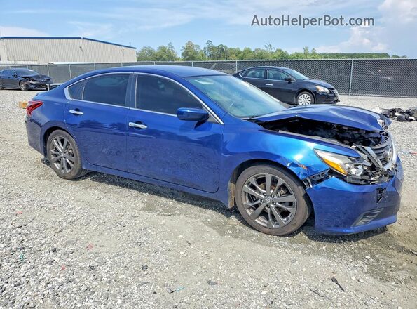 1N4AL3AP4JC216416 2018 NISSAN ALTIMA Blue Передня права чверть