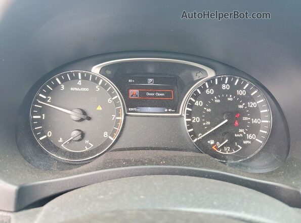 1N4AL3AP4JC260724 2018 NISSAN ALTIMA White ხელსაწყოთა პანელის ხედი