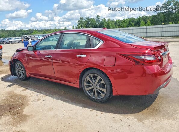 1N4AL3AP4JC264028 2018 NISSAN ALTIMA Бордовый Задняя левая четверть
