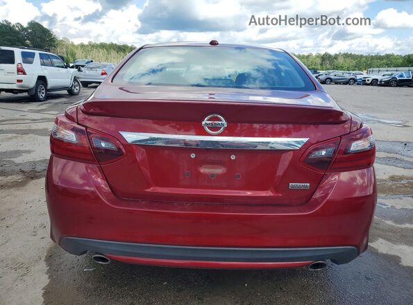 1N4AL3AP4JC264028 2018 NISSAN ALTIMA Бордовый Вид сзади