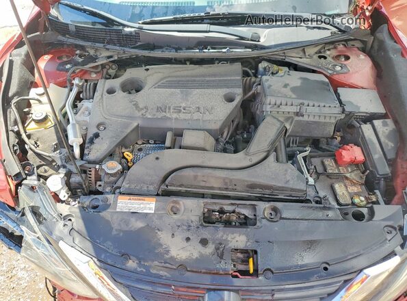 1N4AL3AP4JC264028 2018 NISSAN ALTIMA Бордовый Вид задней части салона