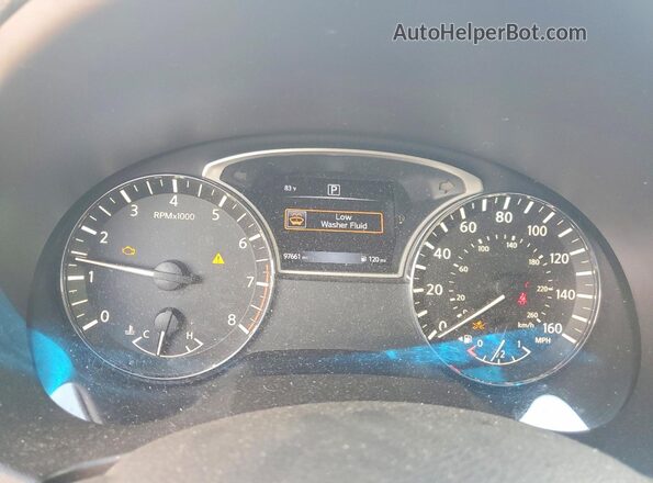 1N4AL3AP4JC264028 2018 NISSAN ALTIMA Бордовый Вид щитка приборов