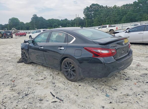 1N4AL3AP4JC277572 2018 NISSAN ALTIMA Black უკანა მარცხენა