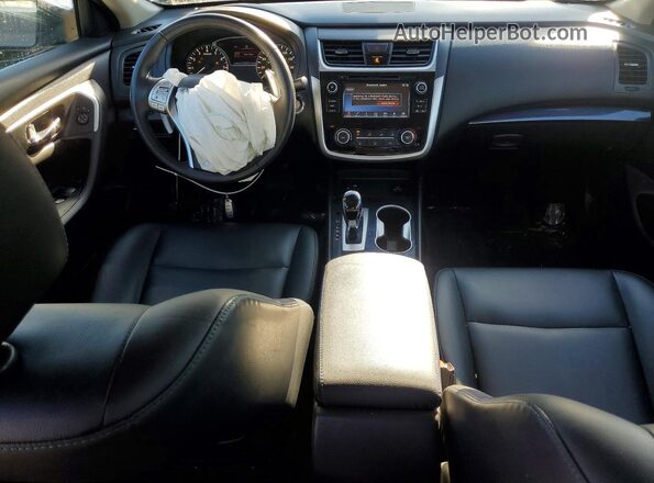 1N4AL3AP4JC277572 2018 NISSAN ALTIMA Black წინა პანელის ხედი