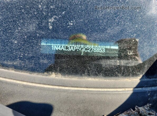 1N4AL3AP5GC278853 2016 NISSAN ALTIMA Blue VIN sticker view
