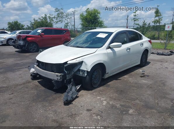 1N4AL3AP5GN312228 2016 NISSAN ALTIMA White Առջևի ձախ երեք քառորդ տեսարան